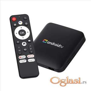 H96 MAX AndroidTV za gledanje besplatne kablovske TV iz celog sveta.